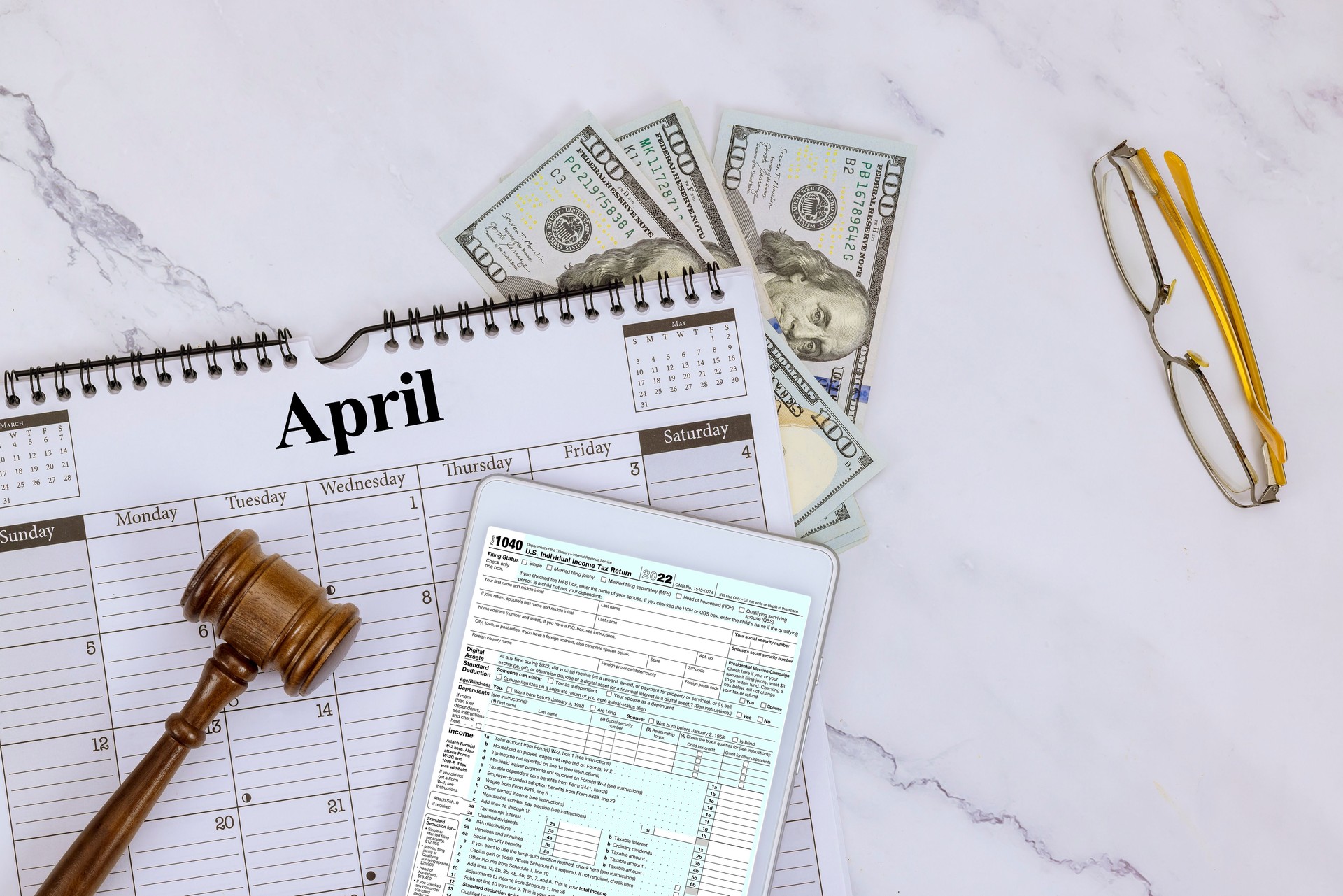 Criminal liability for non payment of taxes with 1040 form for federal individual income taxes in US